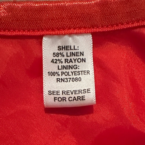 Cato Vibrant Orange A-Line Skirt - Picture 5 of 5